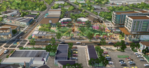 Rendering of the Arts and Innovation District. (City of Myrtle Beach)
